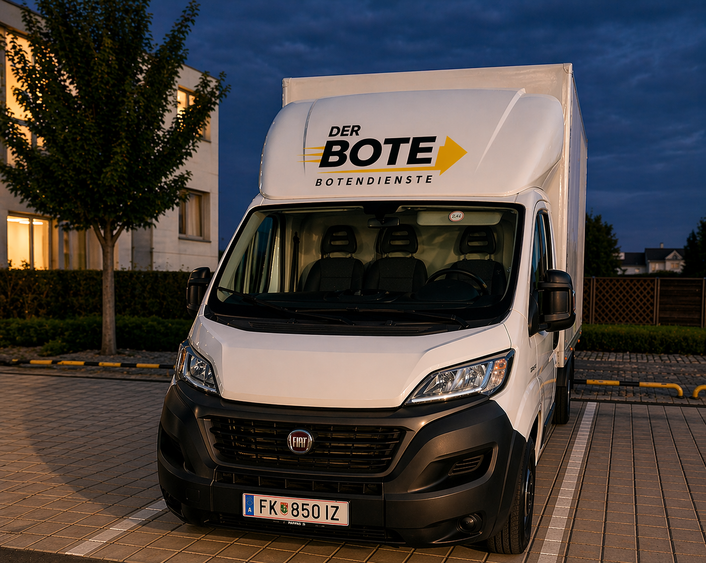 Planenfahrzeug Botendienst Feldkirch